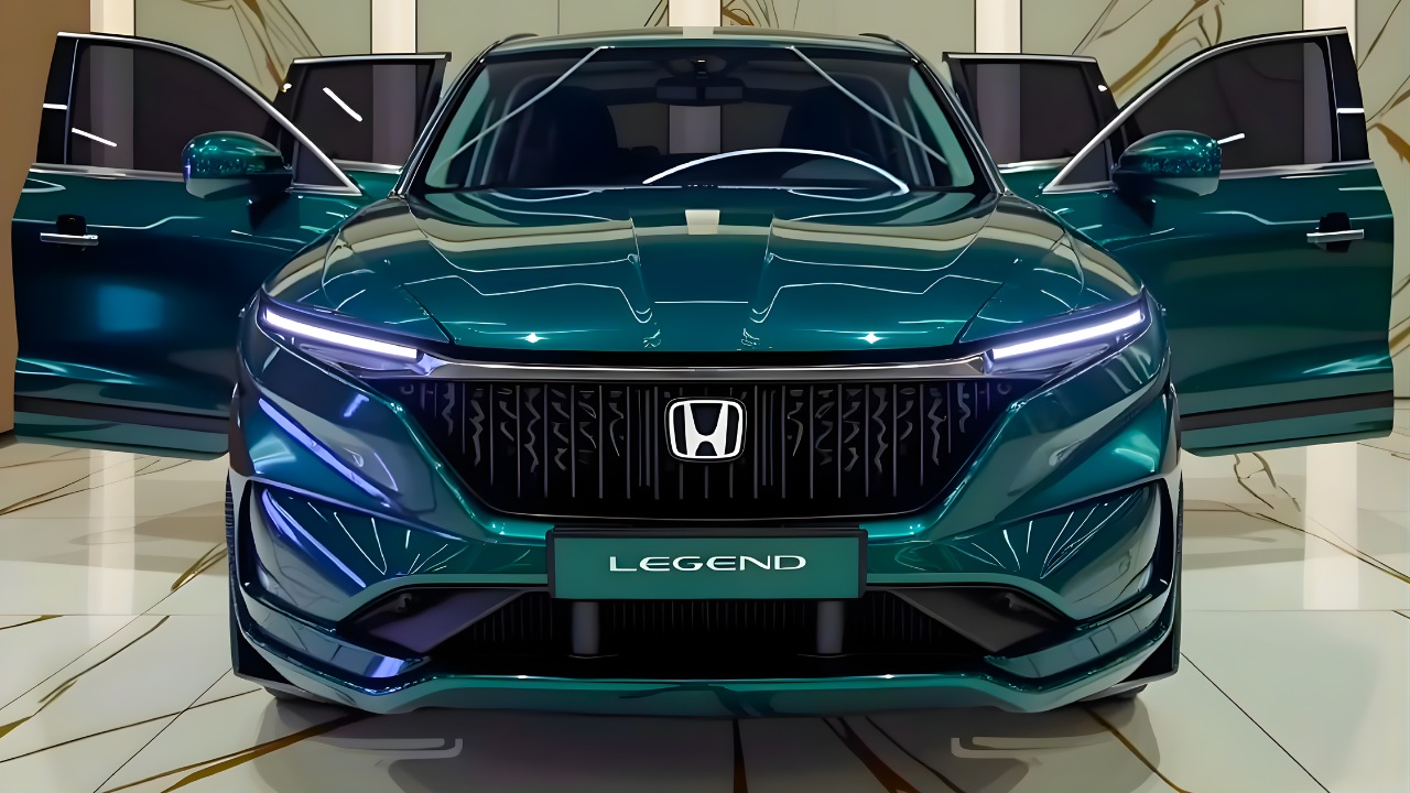 Honda Legend 2026 Unveiled: A Flagship Luxury Sedan With Electrified Performance Advanced Tech and Refined Comfort